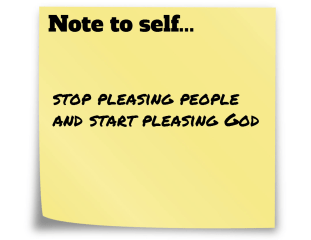 pleasing god