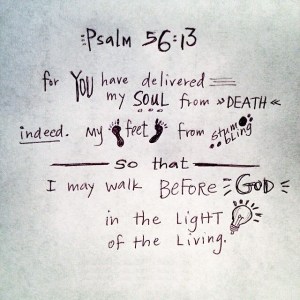 Psalm 56.13